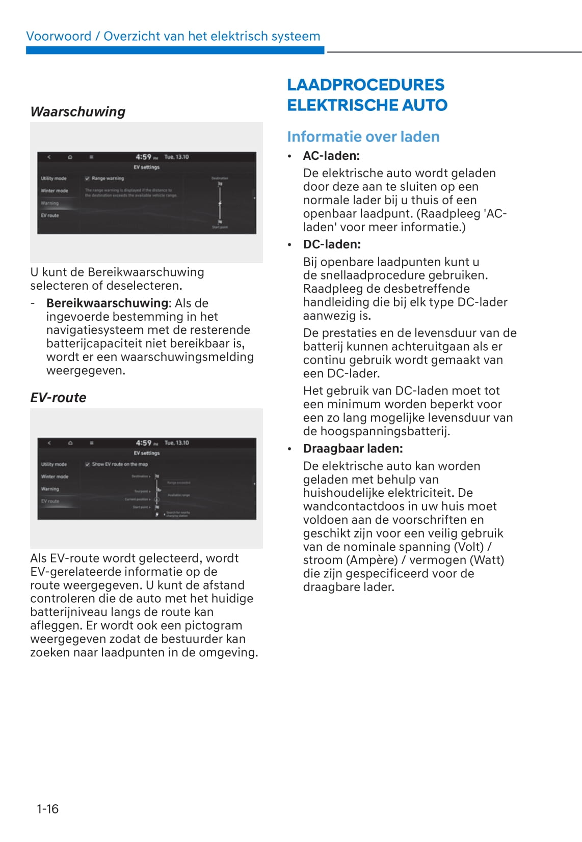 2021-2022 Hyundai Kona Electric Gebruikershandleiding | Nederlands