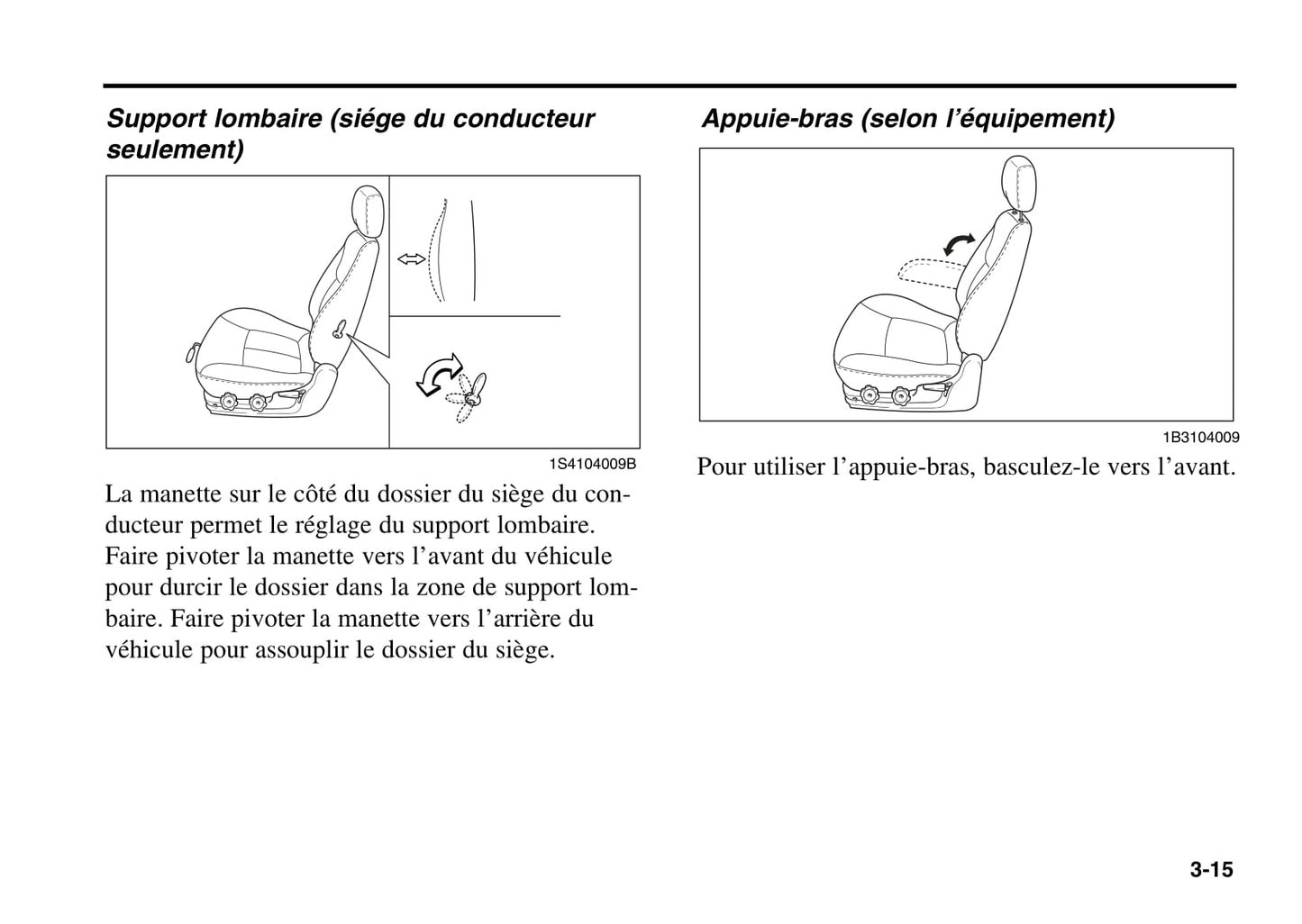 2006 Kia Rio Owner's Manual | French