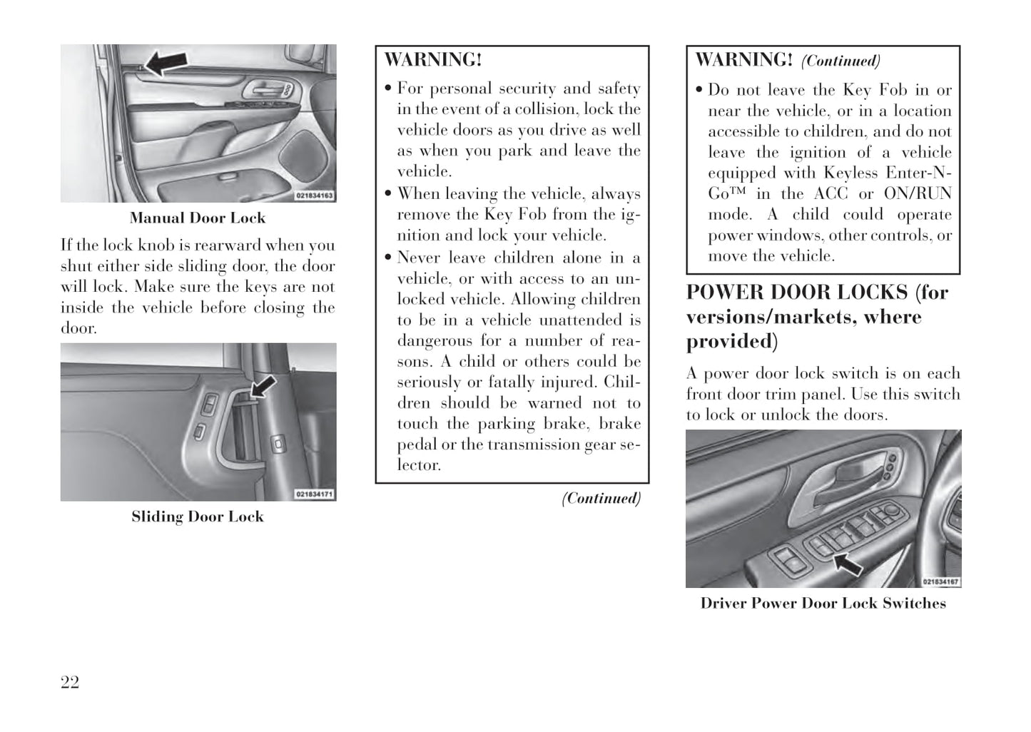 2011-2016 Lancia Voyager Owner's Manual | English
