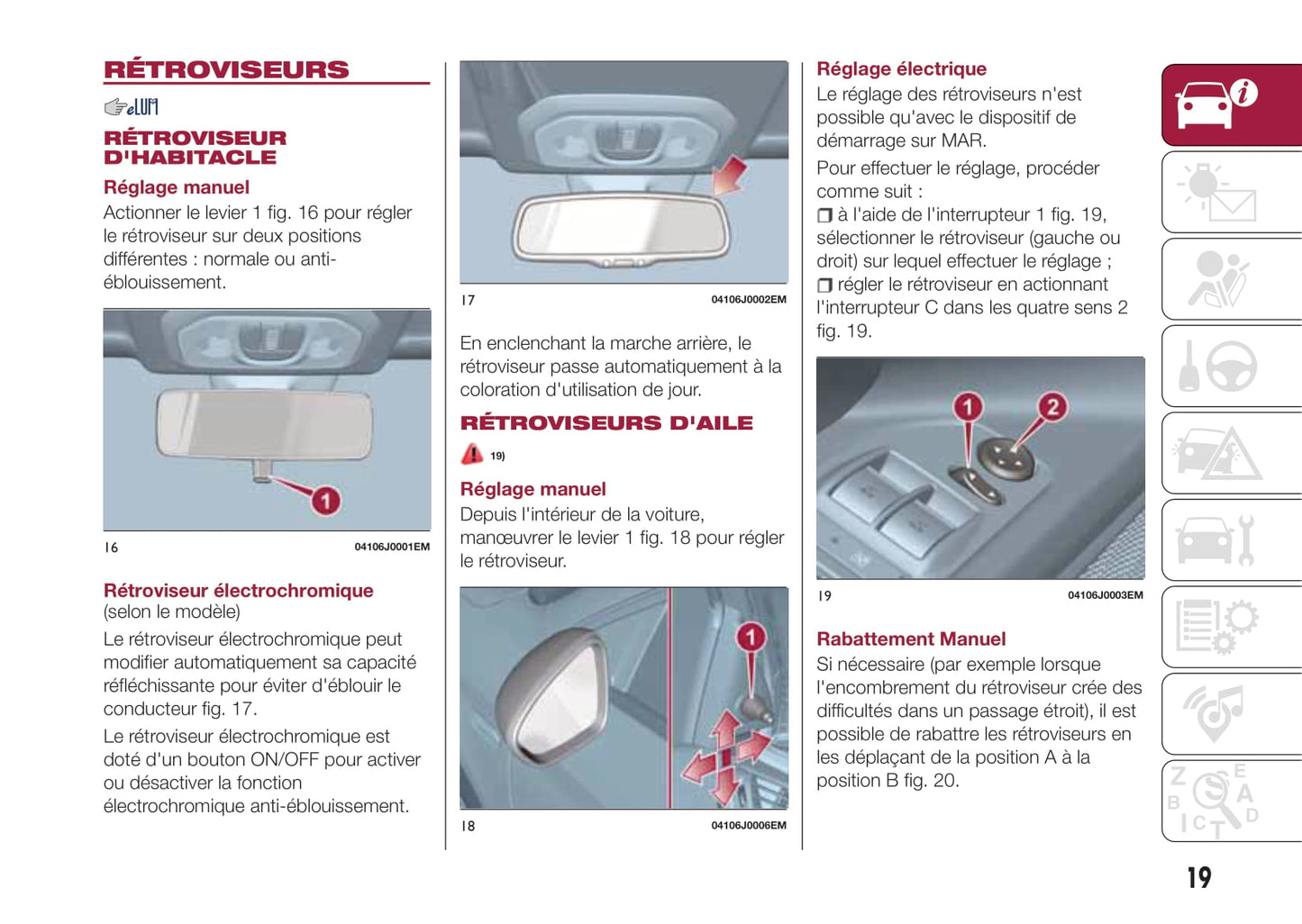 2017-2018 Fiat Tipo Bedienungsanleitung | Französisch