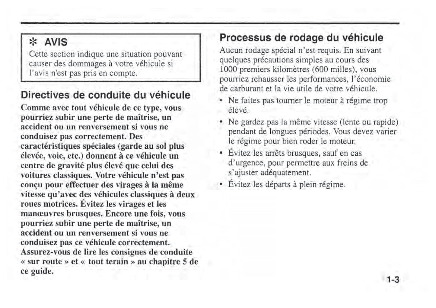 1993-2002 Kia Sportage Manuel du propriétaire | Français