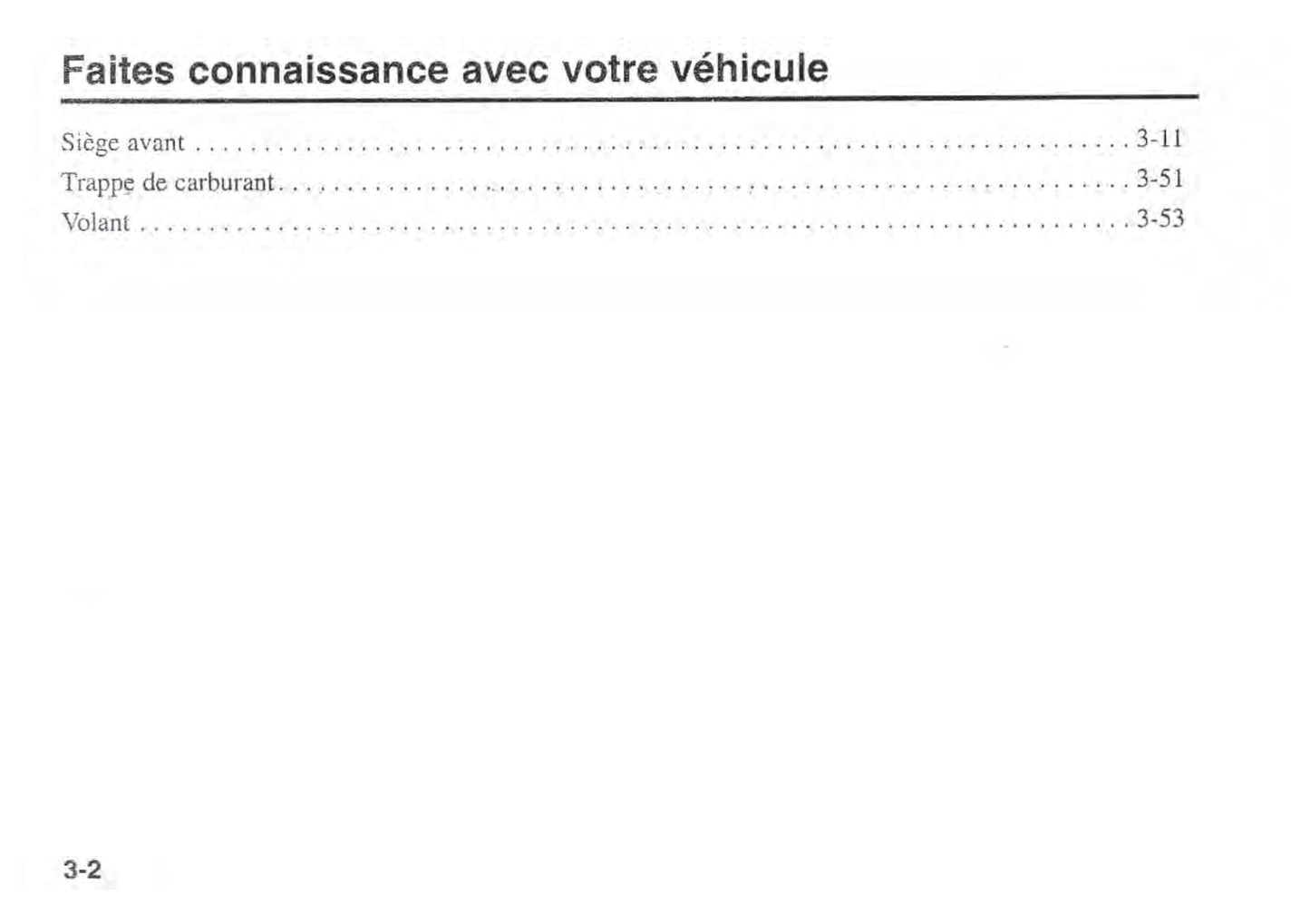 1993-2002 Kia Sportage Manuel du propriétaire | Français