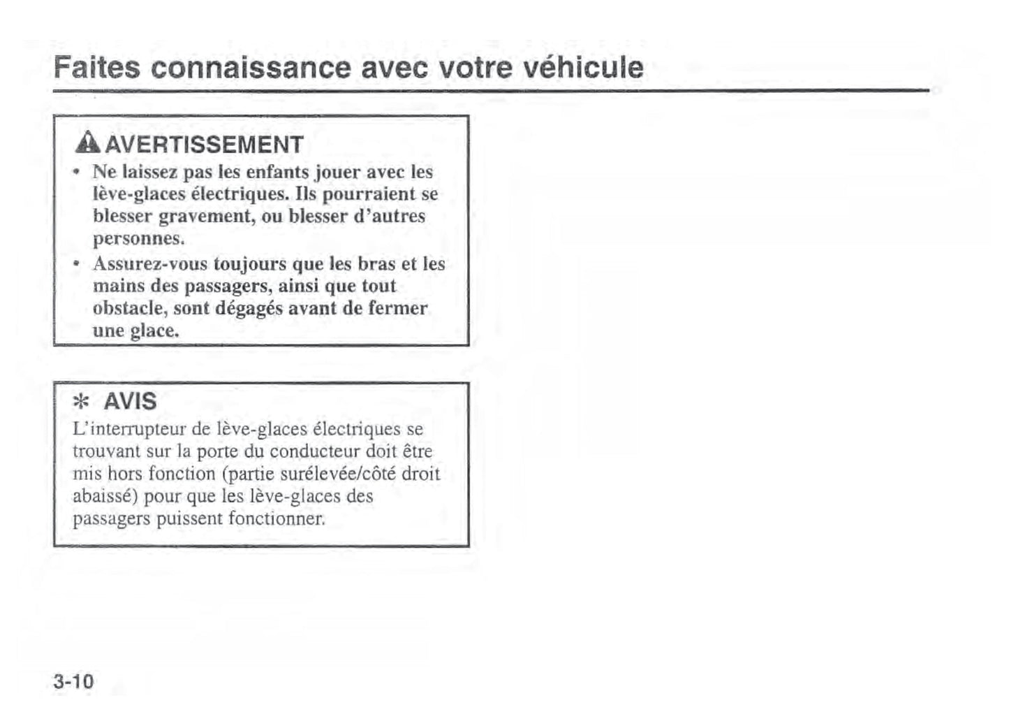 1993-2002 Kia Sportage Manuel du propriétaire | Français
