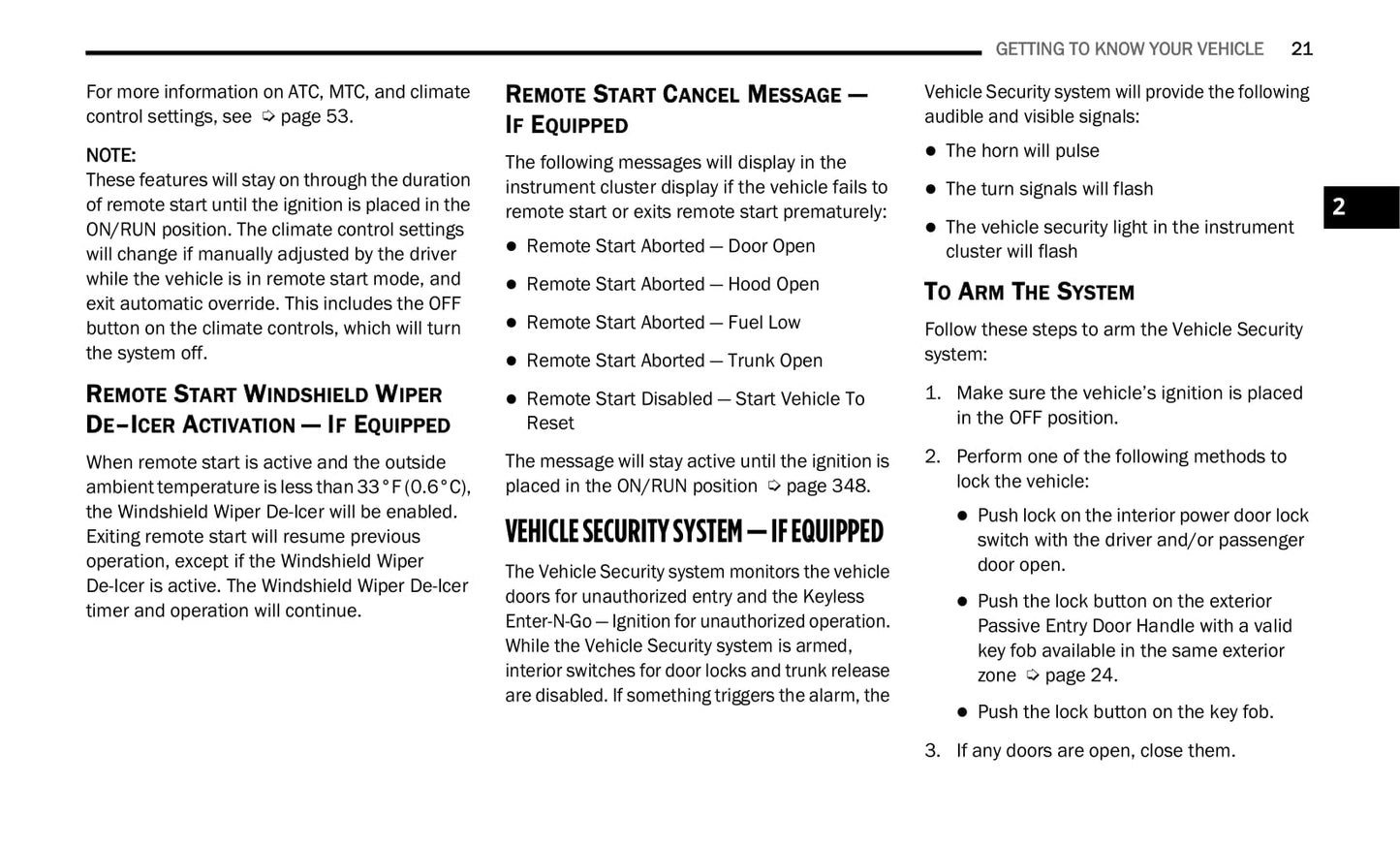 2021 Dodge Challenger Bedienungsanleitung | Englisch