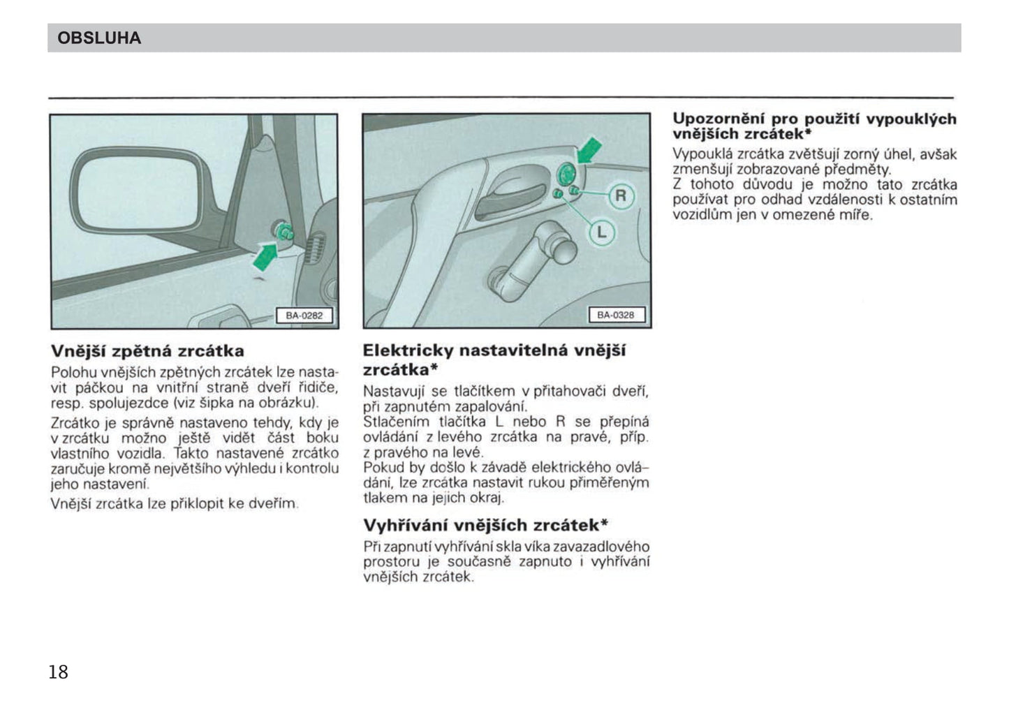1998-2001 Skoda Felicia Bedienungsanleitung | čeština