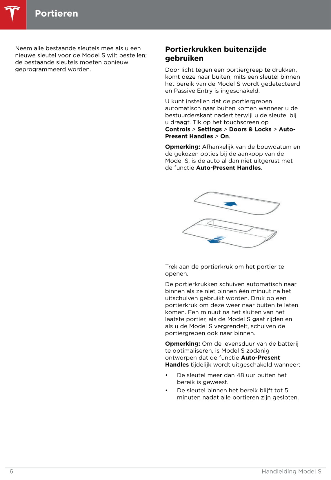2016-2019 Tesla Model S Owner's Manual | Dutch