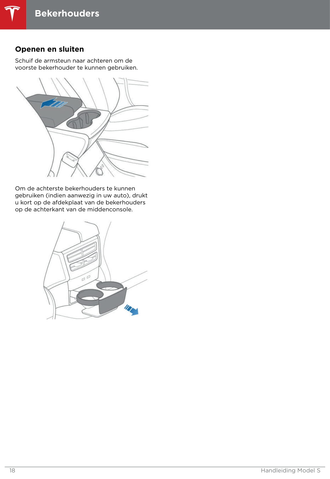 2016-2019 Tesla Model S Owner's Manual | Dutch