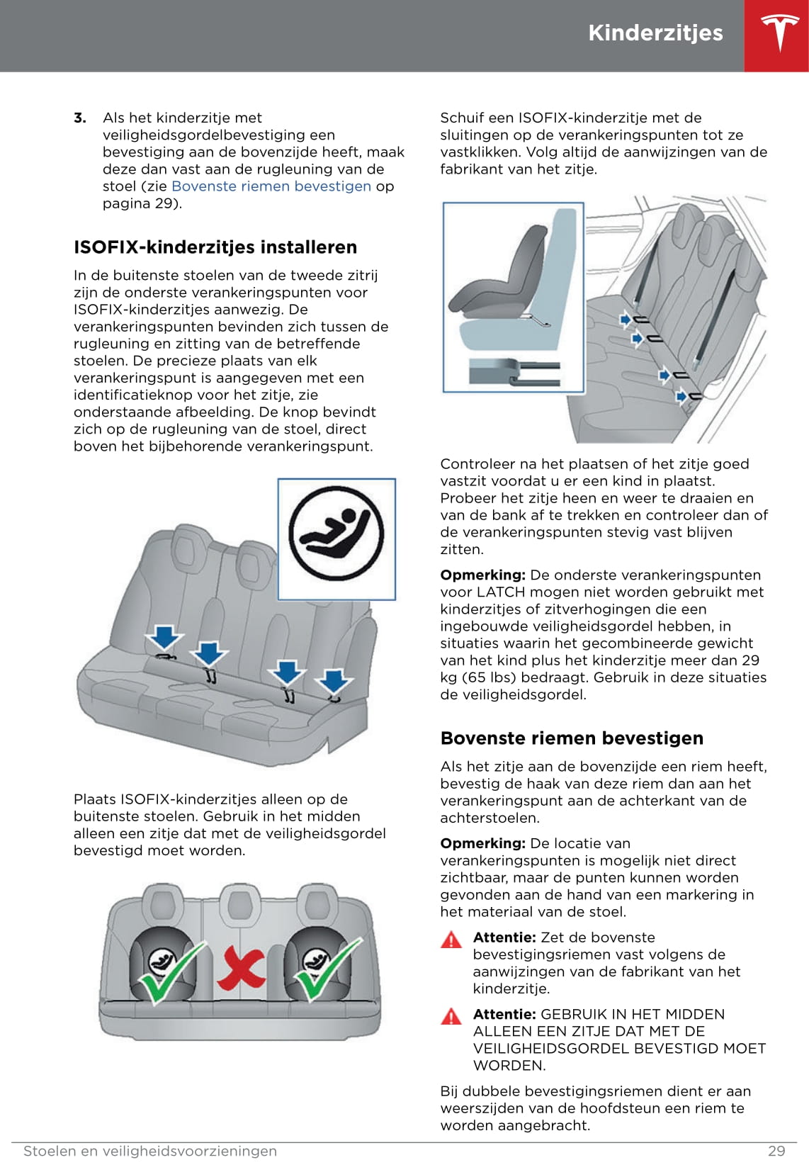 2016-2019 Tesla Model S Owner's Manual | Dutch