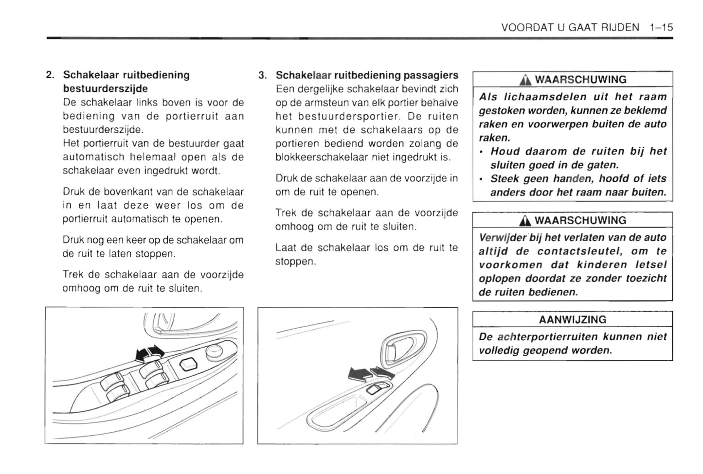 1997-2002 Daewoo Leganza Manuel du propriétaire | Néerlandais