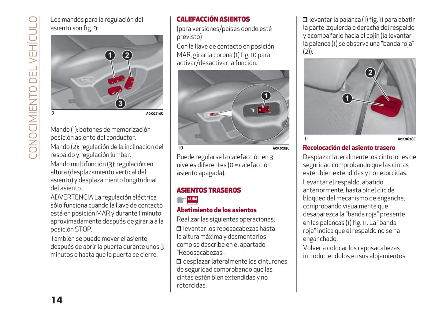 2016-2021 Alfa Romeo Giulietta Gebruikershandleiding | Spaans