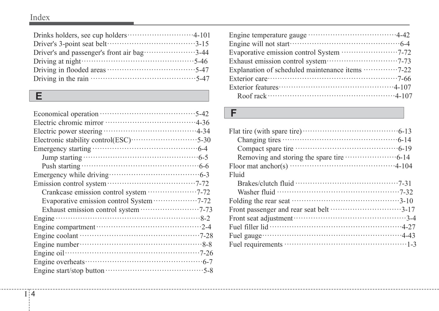 2012 Kia Soul Owner's Manual | English