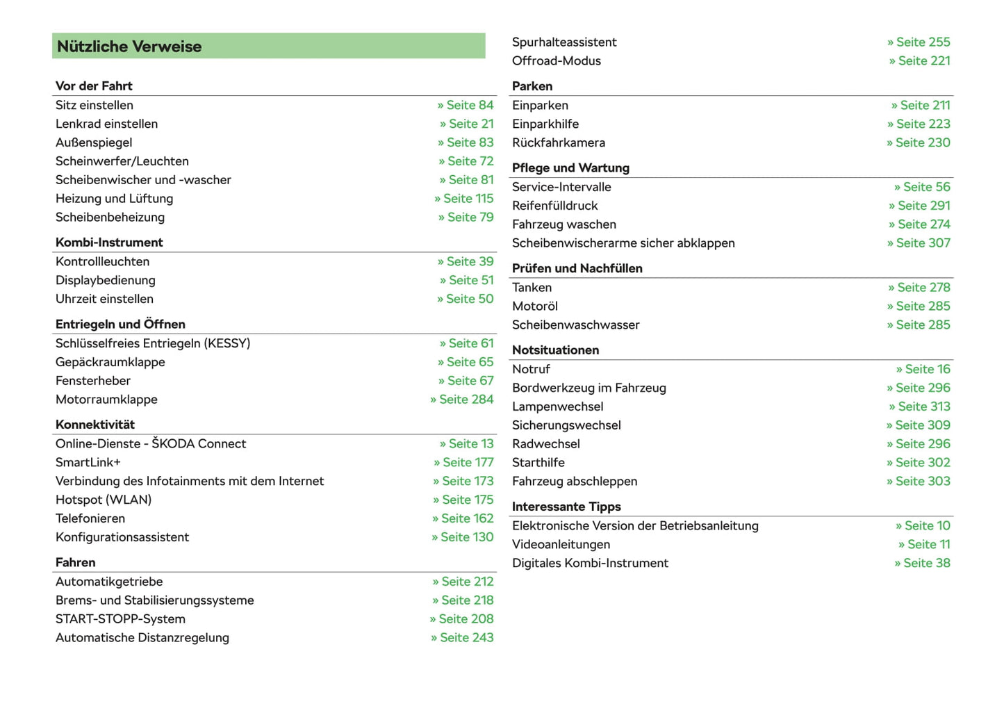 2017-2018 Skoda Octavia Gebruikershandleiding | Duits