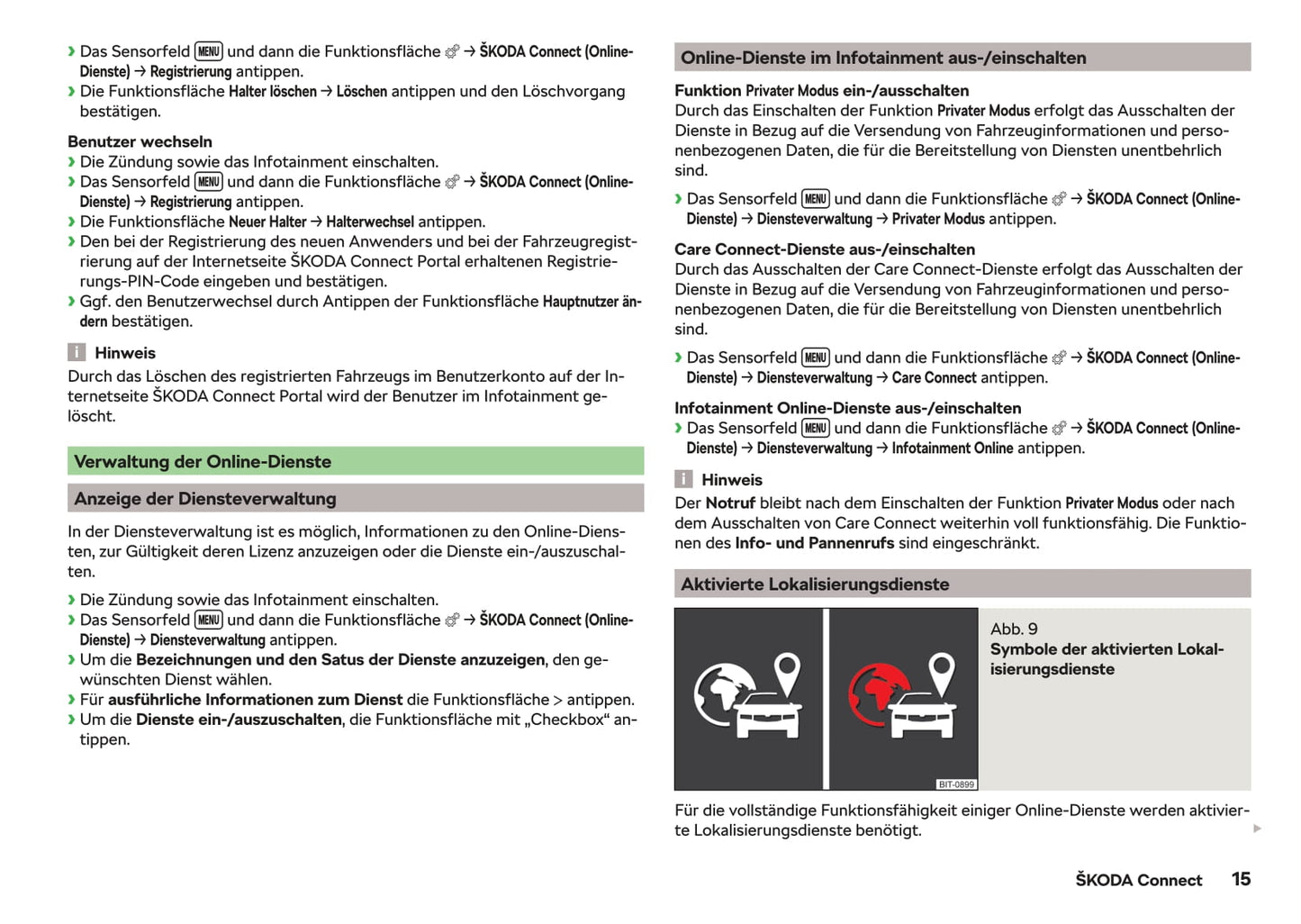 2017-2018 Skoda Octavia Gebruikershandleiding | Duits