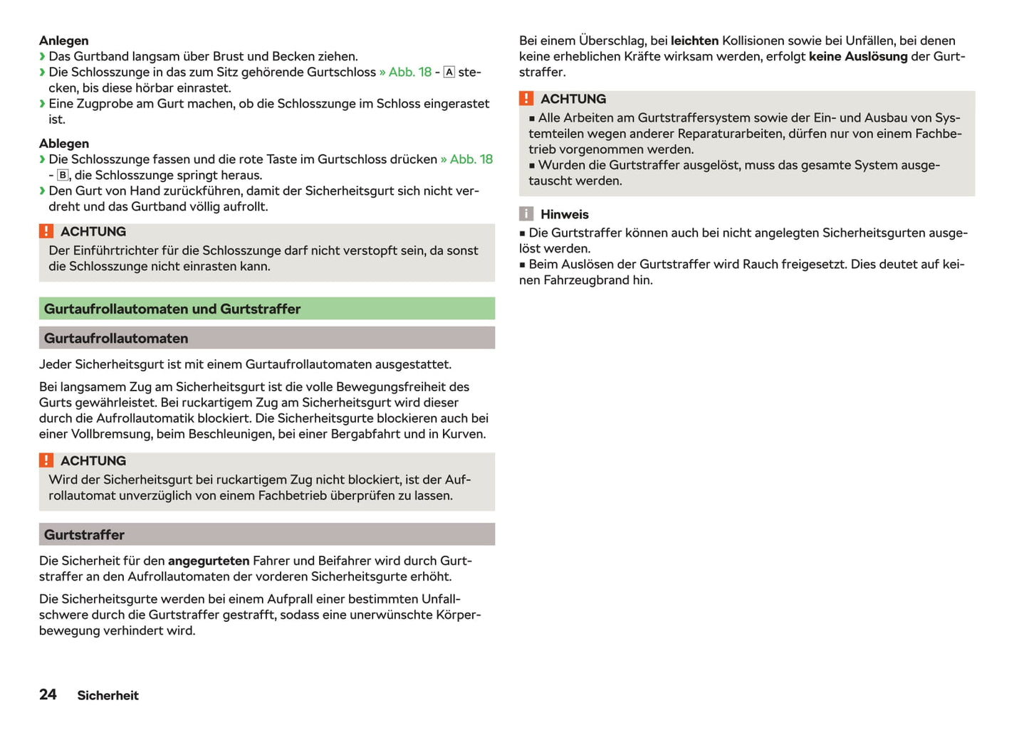 2017-2018 Skoda Octavia Gebruikershandleiding | Duits