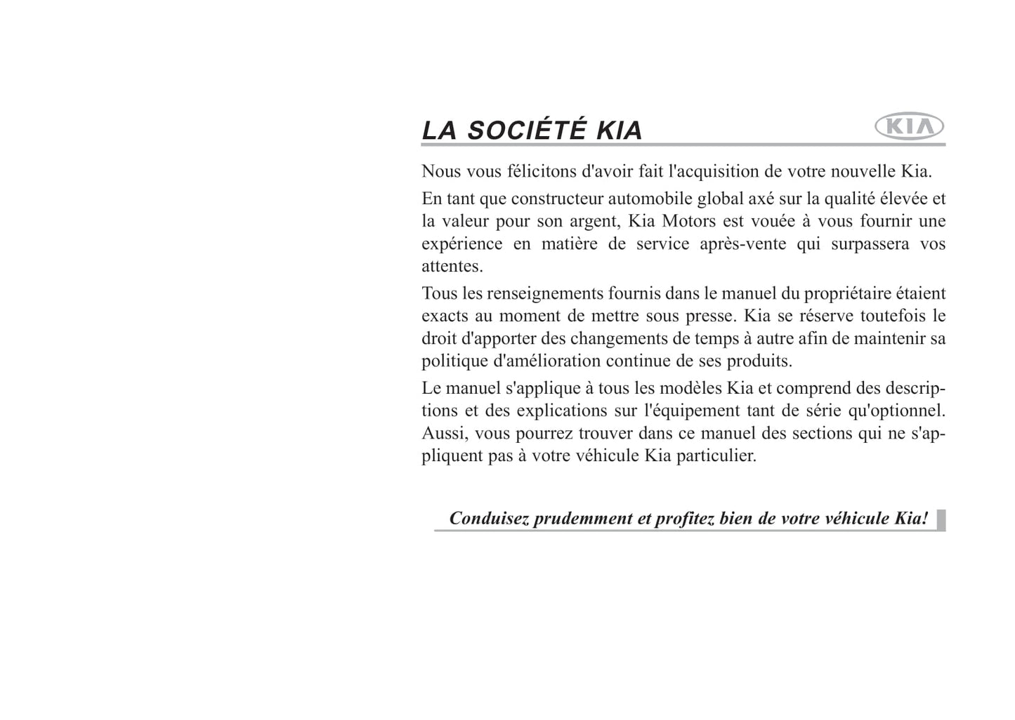 2012 Kia Forte Owner's Manual | French