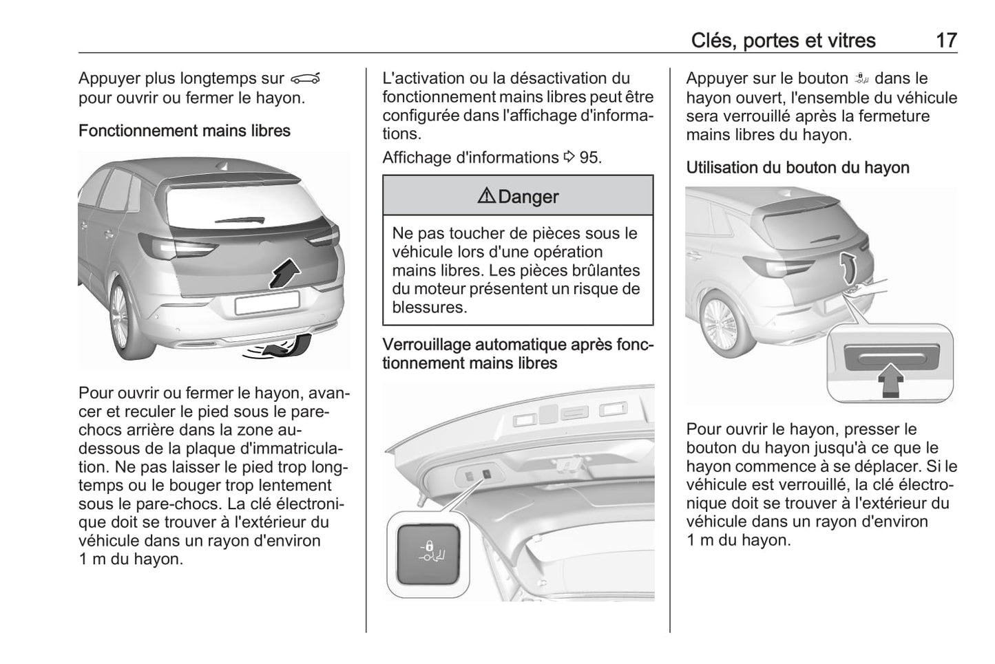 2021 Opel Grandland Gebruikershandleiding | Frans