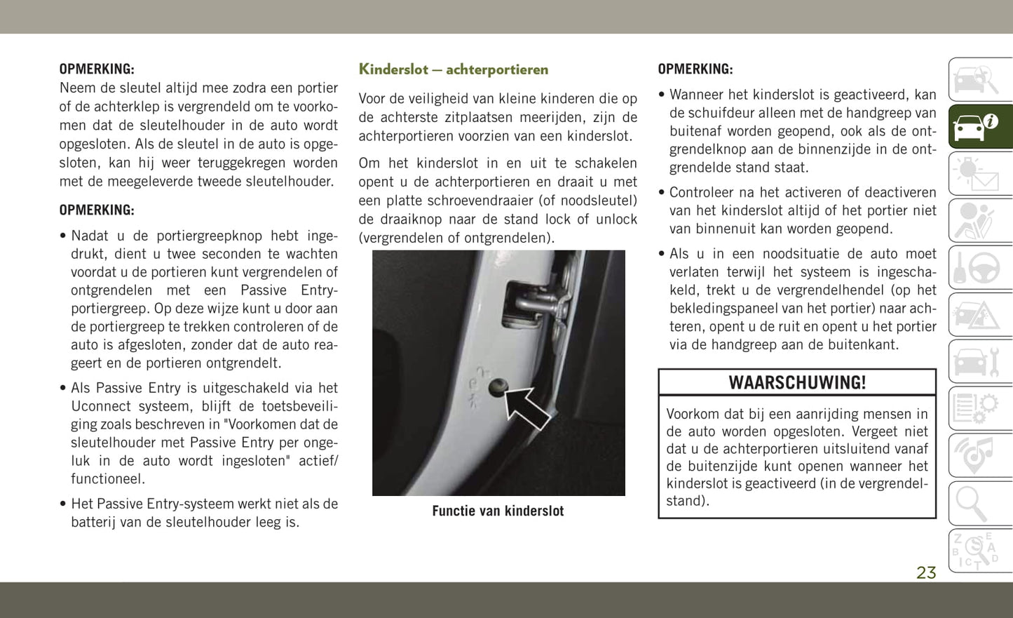 2018-2019 Jeep Wrangler Manuel du propriétaire | Néerlandais