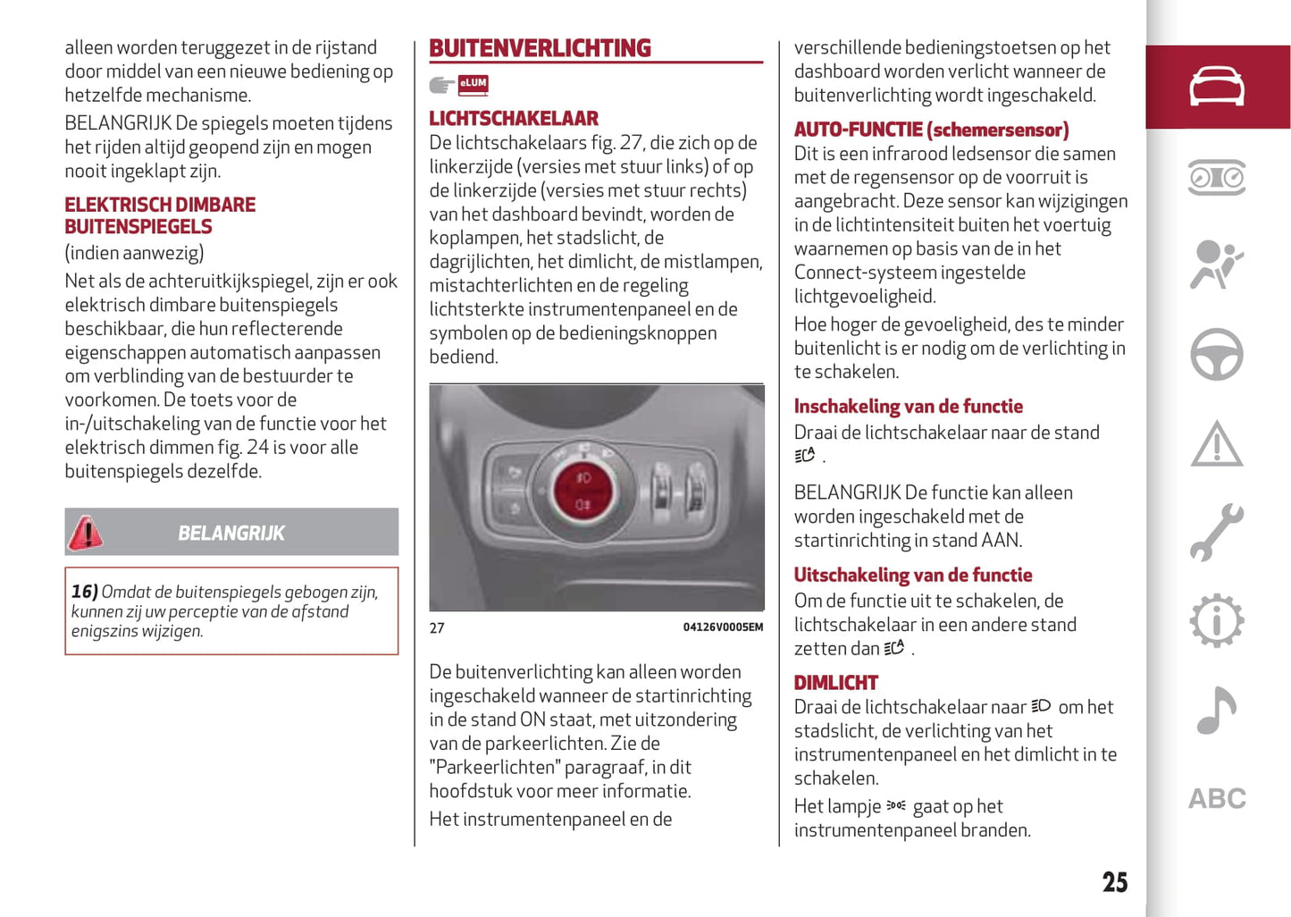 2017-2020 Alfa Romeo Stelvio Gebruikershandleiding | Nederlands