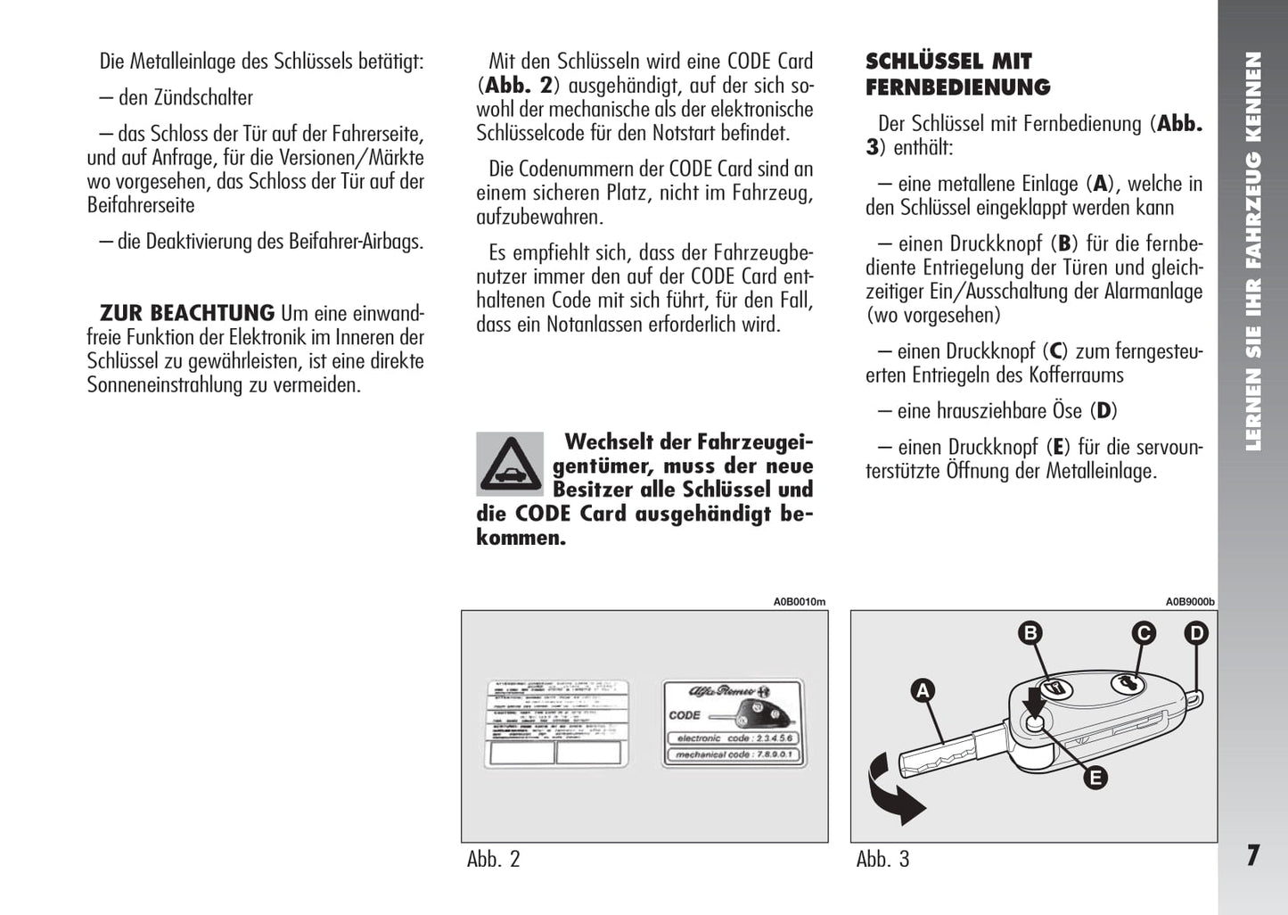 2003-2005 Alfa Romeo 156 Gebruikershandleiding | Duits
