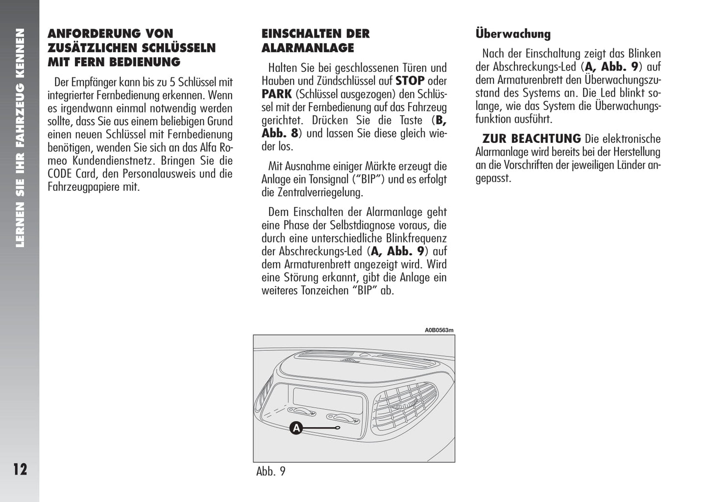 2003-2005 Alfa Romeo 156 Gebruikershandleiding | Duits