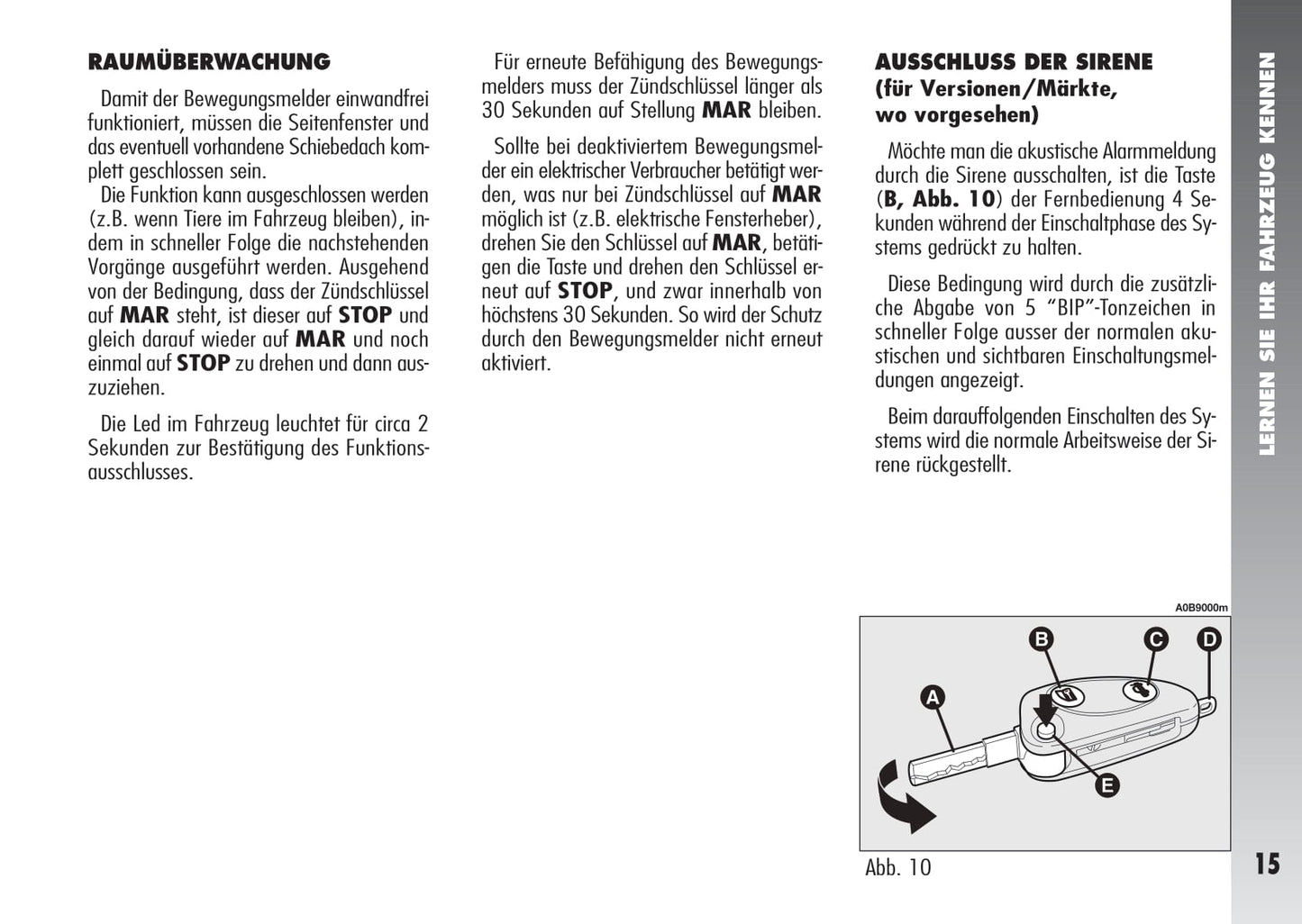 2003-2005 Alfa Romeo 156 Gebruikershandleiding | Duits