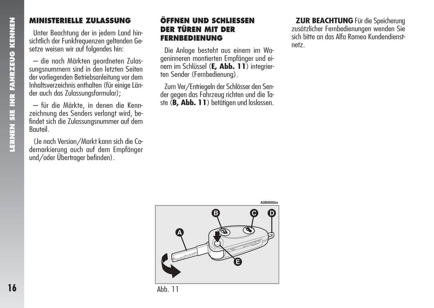 2003-2005 Alfa Romeo 156 Gebruikershandleiding | Duits