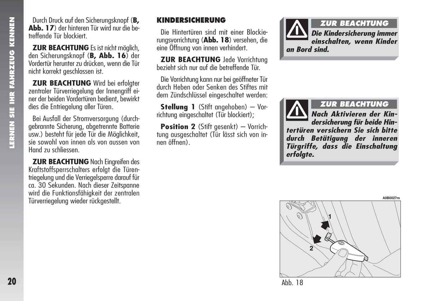 2003-2005 Alfa Romeo 156 Gebruikershandleiding | Duits