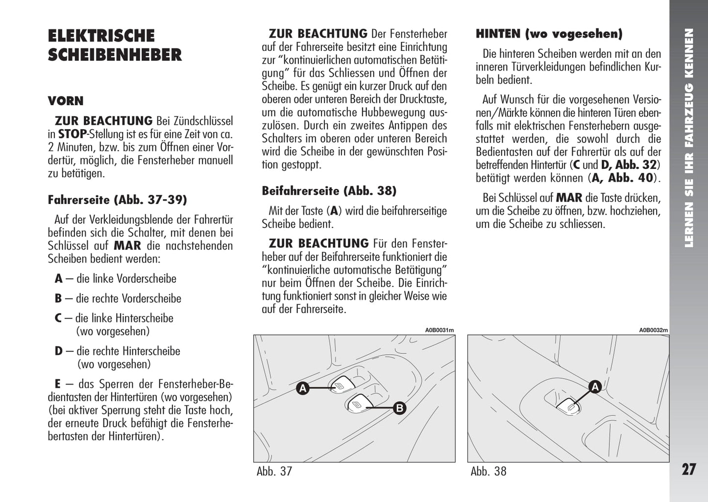 2003-2005 Alfa Romeo 156 Gebruikershandleiding | Duits