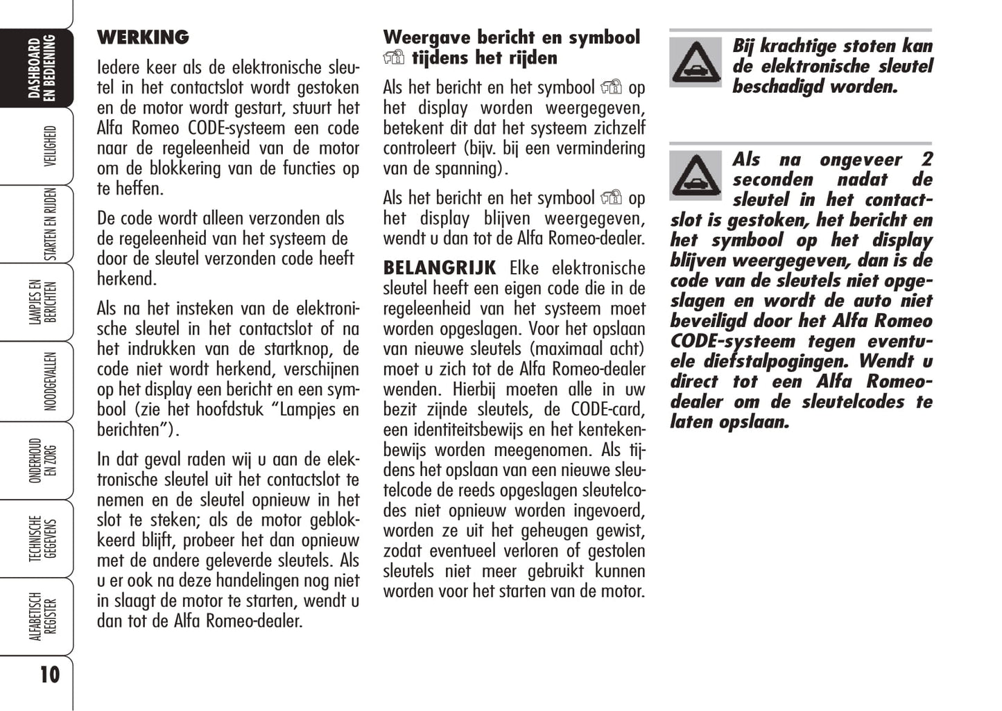 2006-2008 Alfa Romeo Spider Gebruikershandleiding | Nederlands