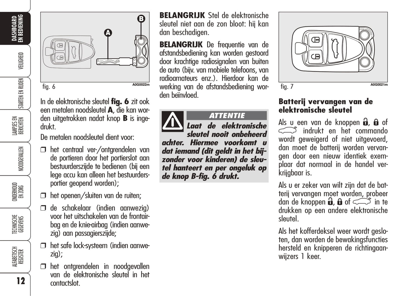2006-2008 Alfa Romeo Spider Gebruikershandleiding | Nederlands
