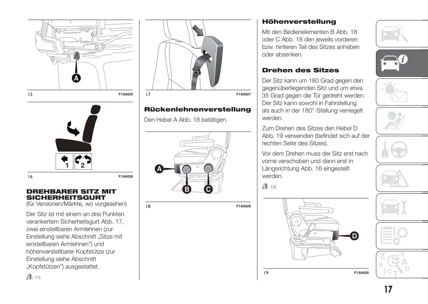 2015-2016 Fiat Ducato Gebruikershandleiding | Duits