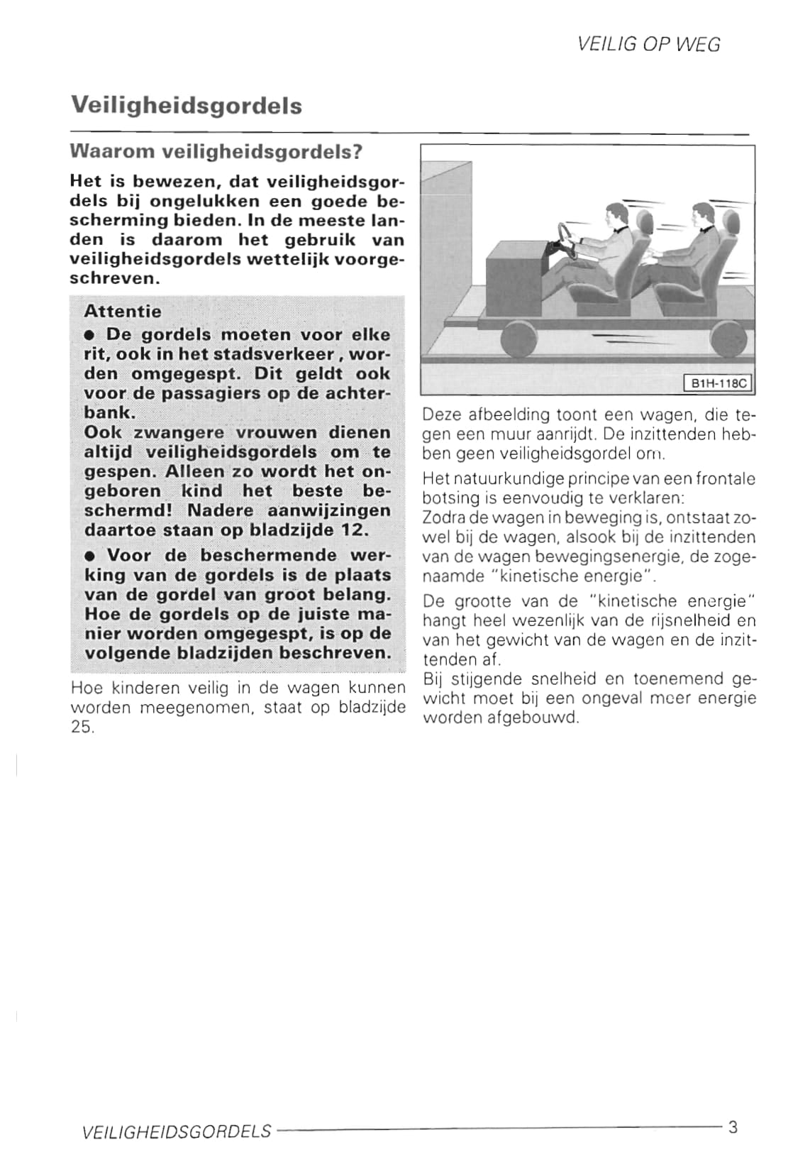 1999-2001 Volkswagen Polo Owner's Manual | Dutch