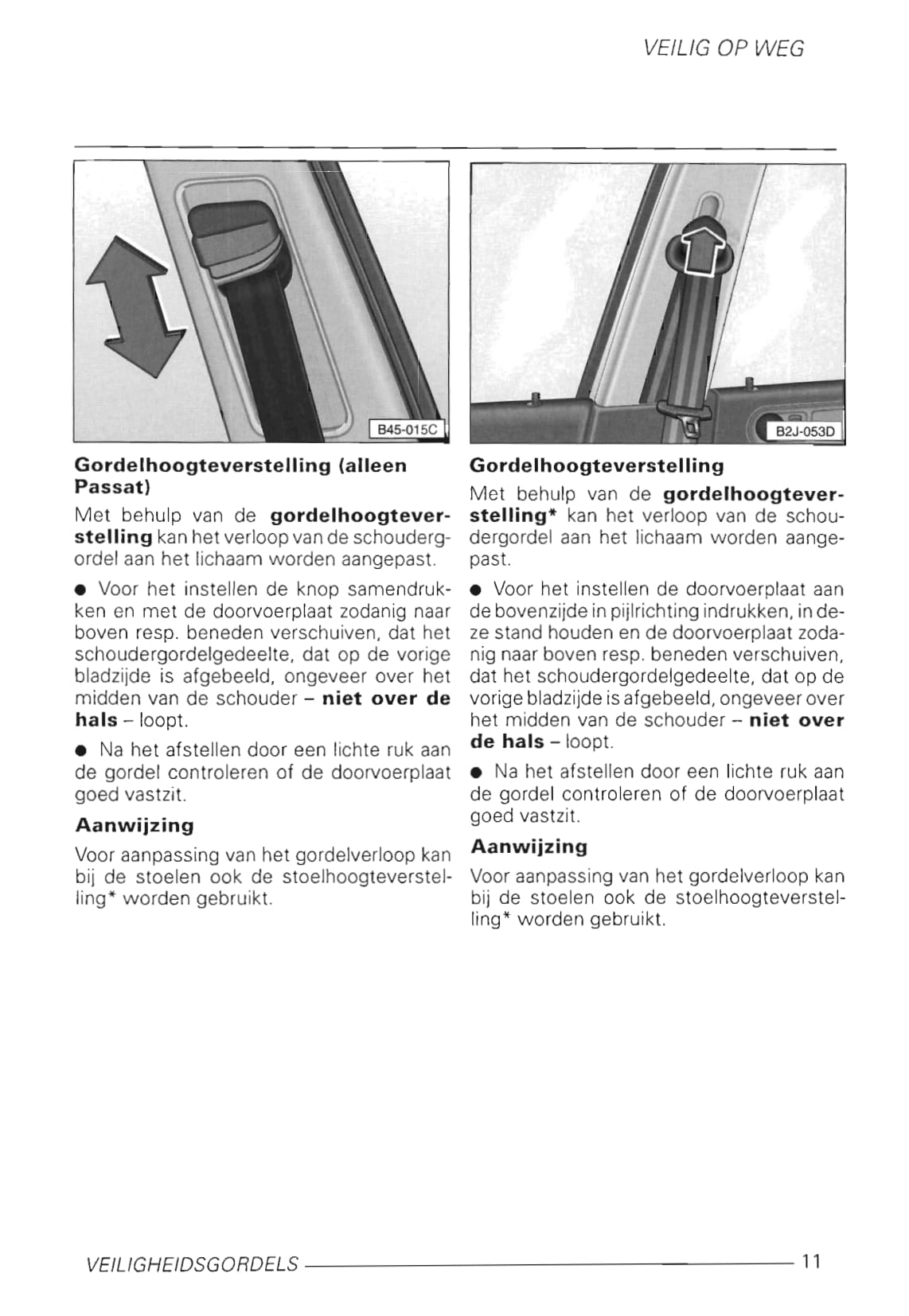 1999-2001 Volkswagen Polo Owner's Manual | Dutch