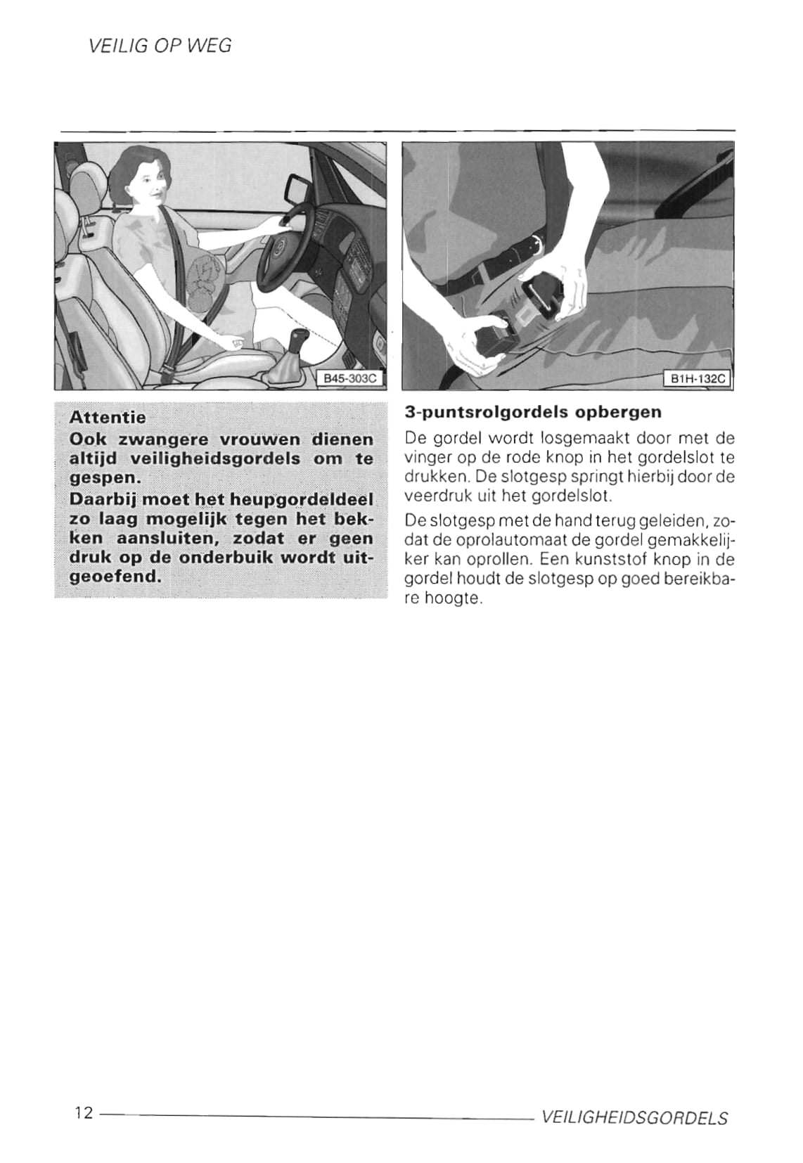 1999-2001 Volkswagen Polo Owner's Manual | Dutch