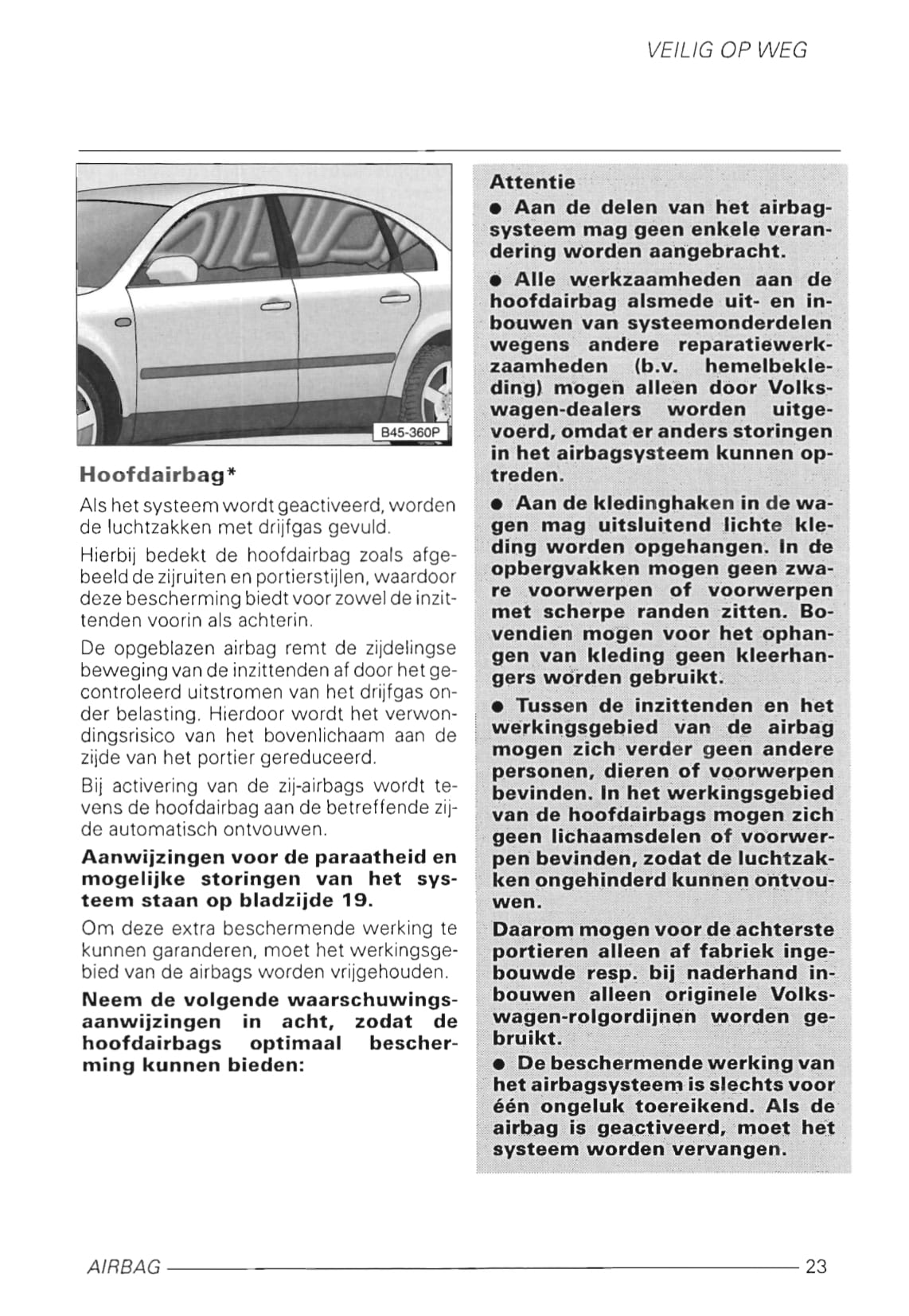 1999-2001 Volkswagen Polo Owner's Manual | Dutch