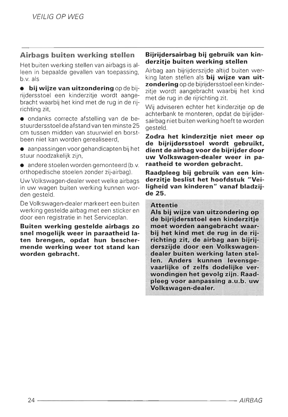 1999-2001 Volkswagen Polo Owner's Manual | Dutch
