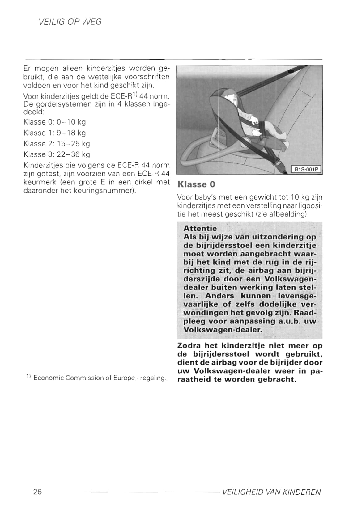 1999-2001 Volkswagen Polo Owner's Manual | Dutch