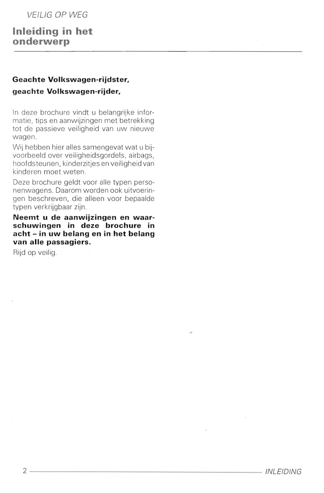 1997-2003 Volkswagen Golf Manuel du propriétaire | Néerlandais