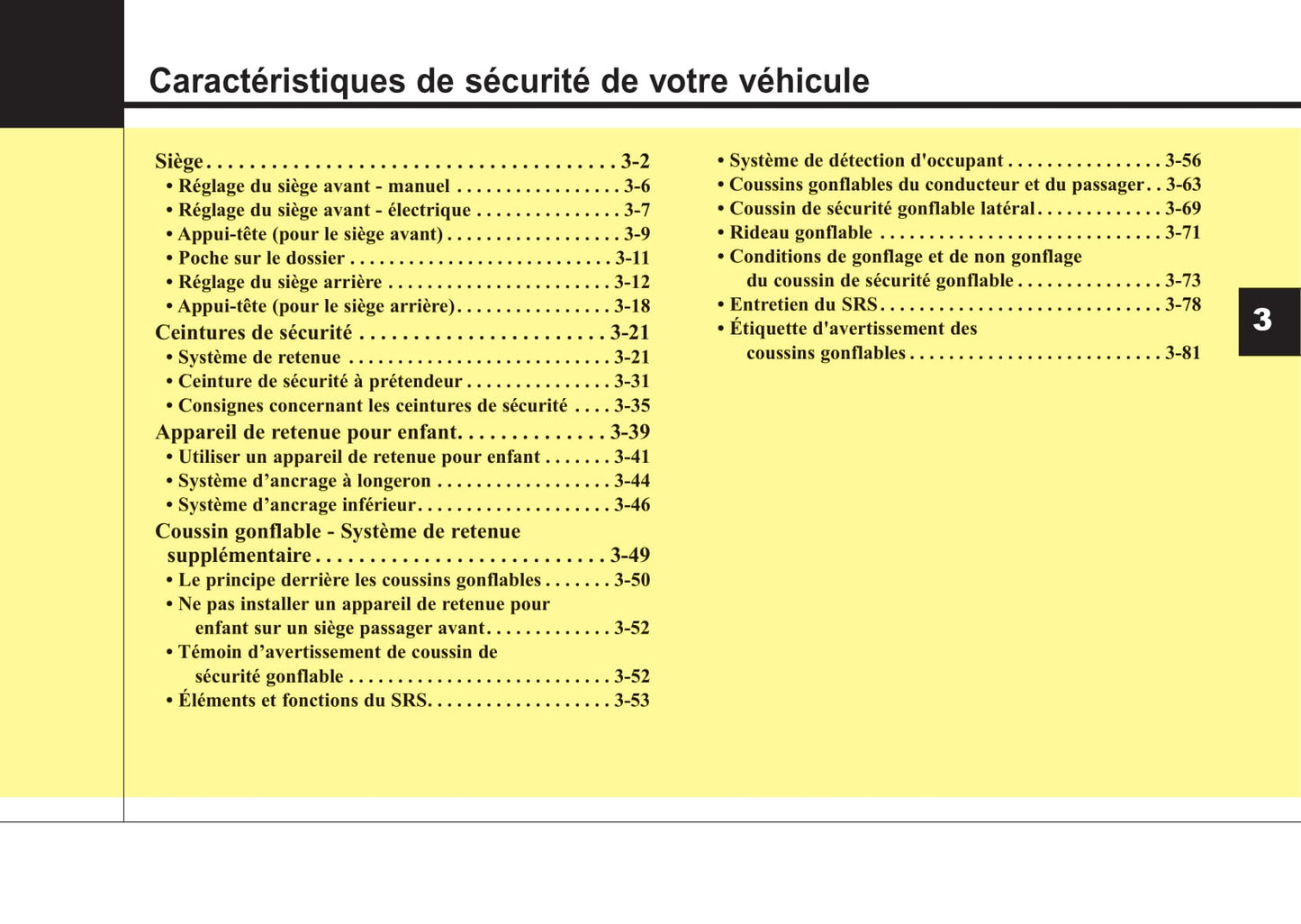 2013-2017 Kia Rondo Manuel du propriétaire | Français