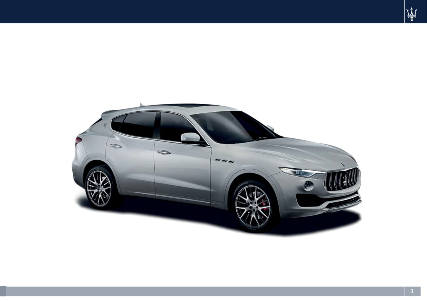 2016-2020 Maserati Levante Manuel du propriétaire | Allemand