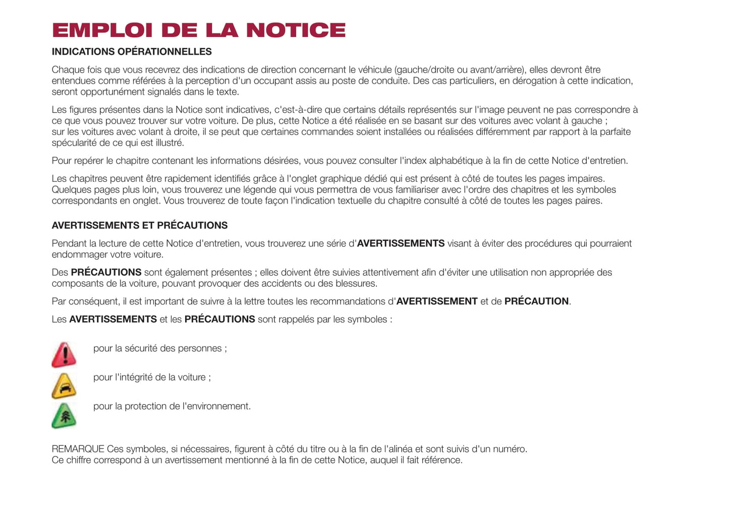 2015-2016 Fiat 500/500C Owner's Manual | French