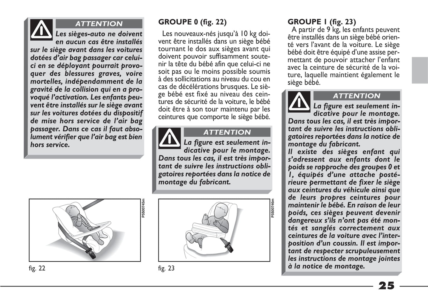 2003-2004 Fiat Barchetta Owner's Manual | French