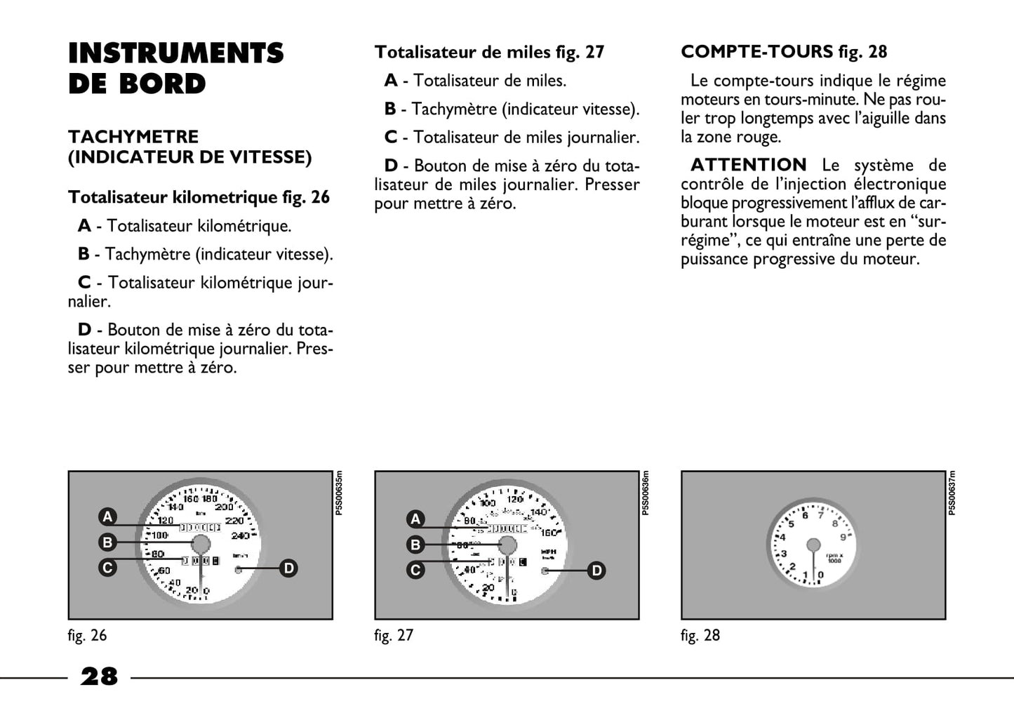 2003-2004 Fiat Barchetta Owner's Manual | French