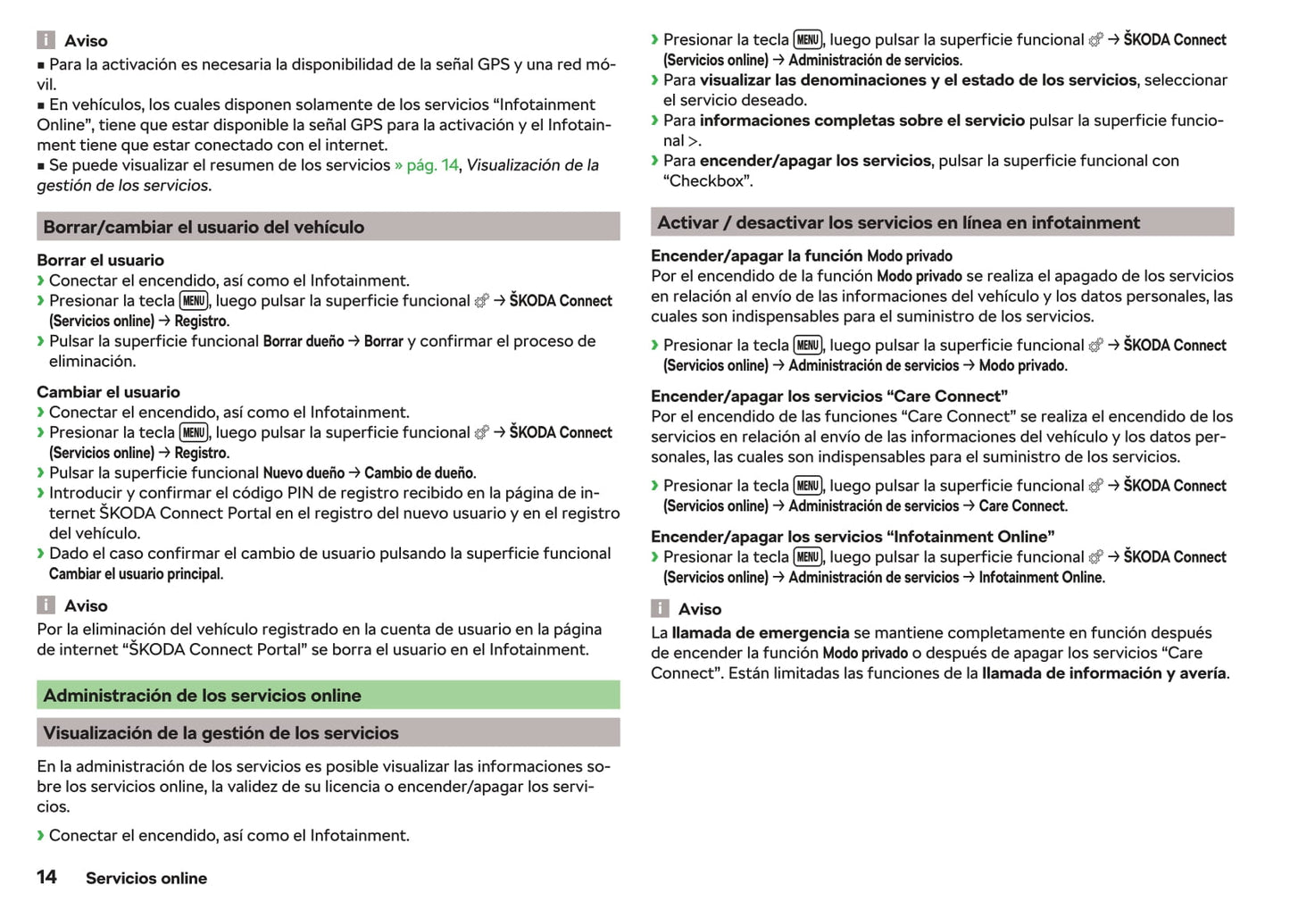 2017-2019 Skoda Rapid Manuel du propriétaire | Espagnol
