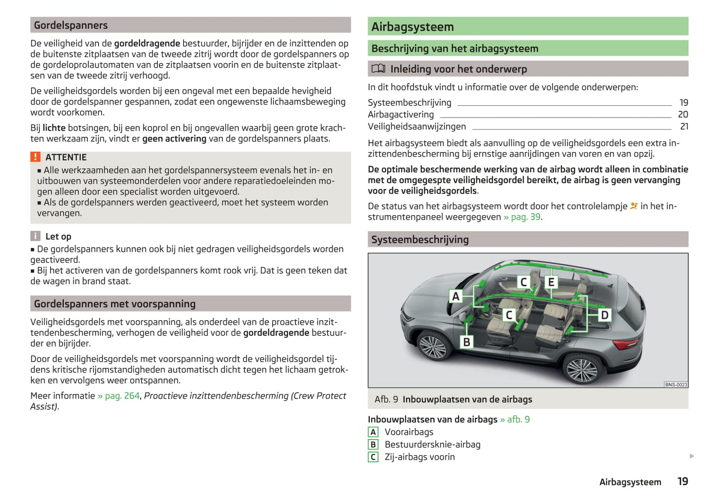 2016-2017 Skoda Kodiaq Gebruikershandleiding | Nederlands