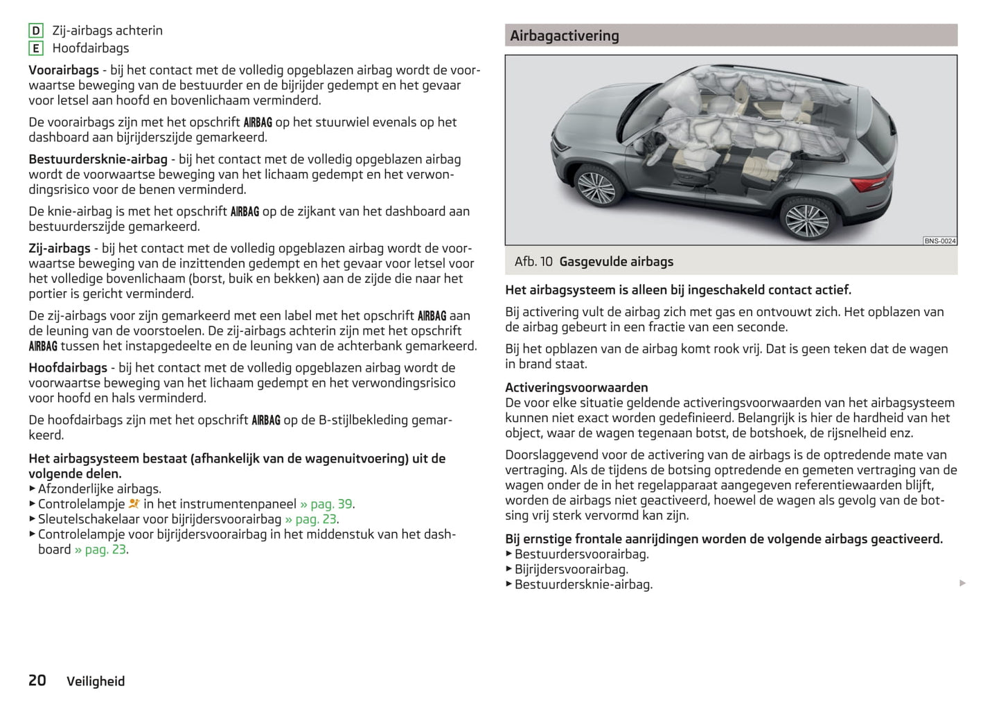 2016-2017 Skoda Kodiaq Gebruikershandleiding | Nederlands