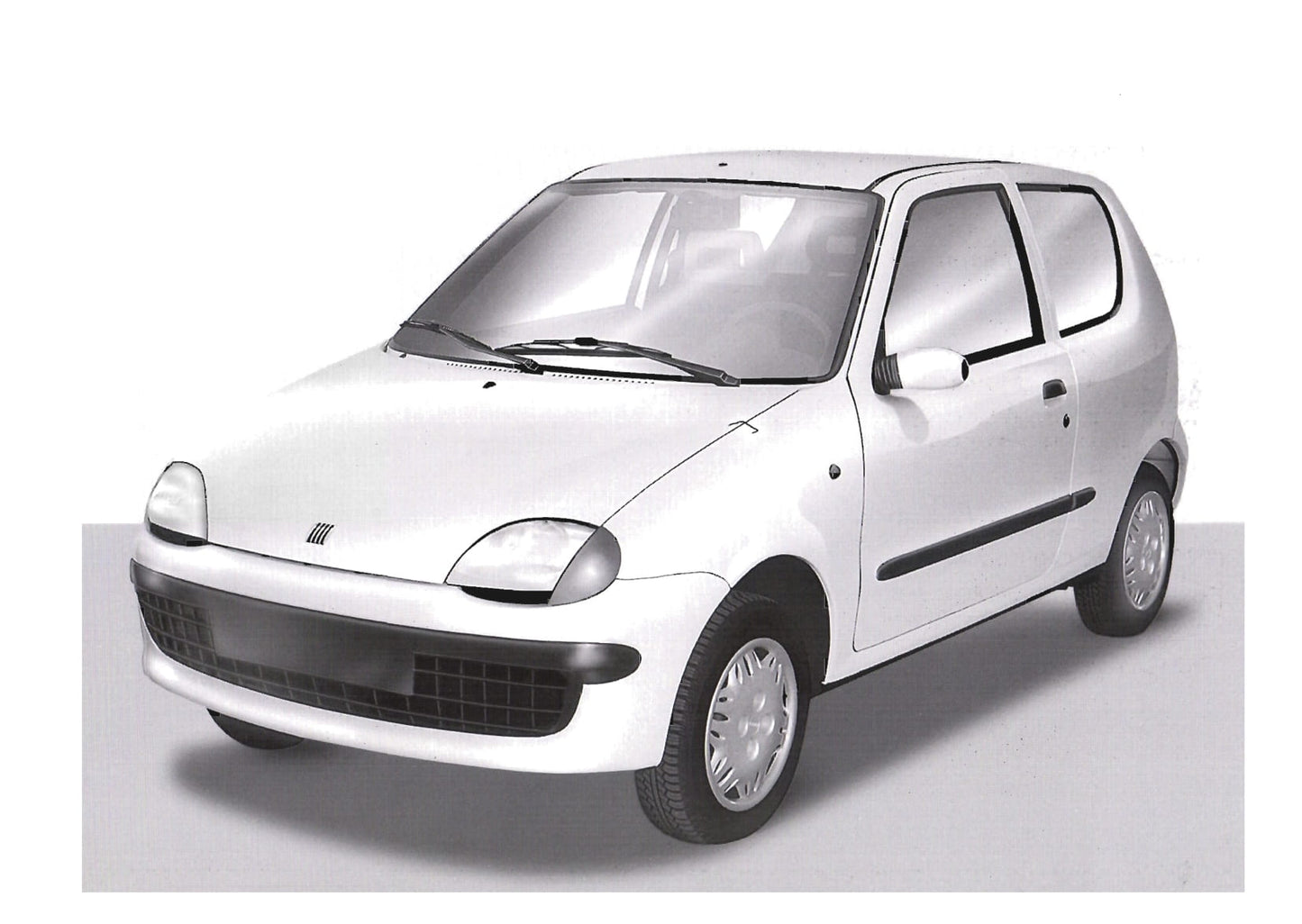 1999-2000 Fiat Seicento Bedienungsanleitung | Niederländisch