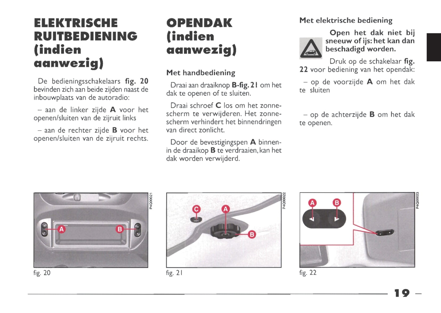1999-2000 Fiat Seicento Bedienungsanleitung | Niederländisch