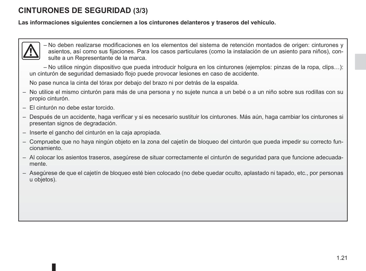 2015-2016 Renault Scénic Gebruikershandleiding | Spaans