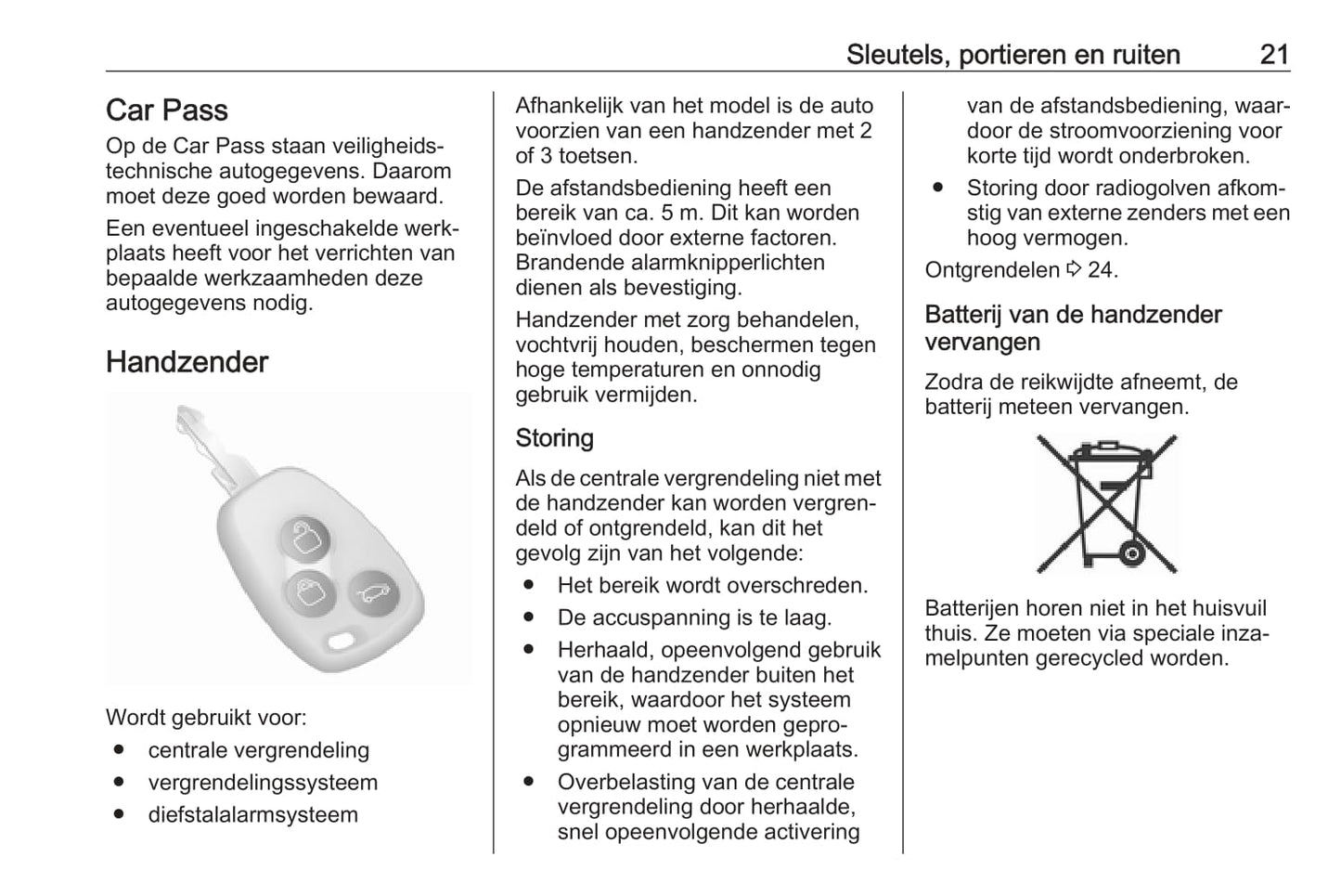 2019-2021 Opel Movano Gebruikershandleiding | Nederlands